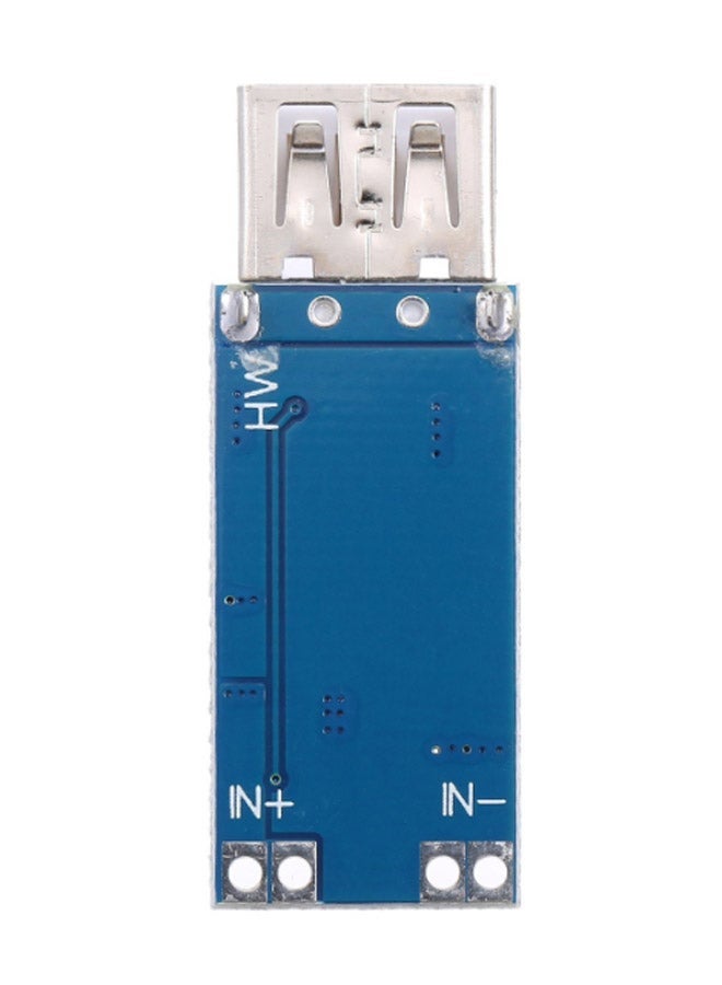 NIBEMINENT USB Step-Down Voltage Regulator Power Module Blue/Silver 4.5cm  - Image 2