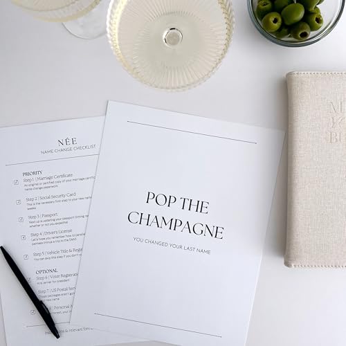 NÉE Name Change Name Change Kit for Brides - Wedding Registry Gift - Name Change After Marriage - Bridal Shower Gift (Texas) - Image 2