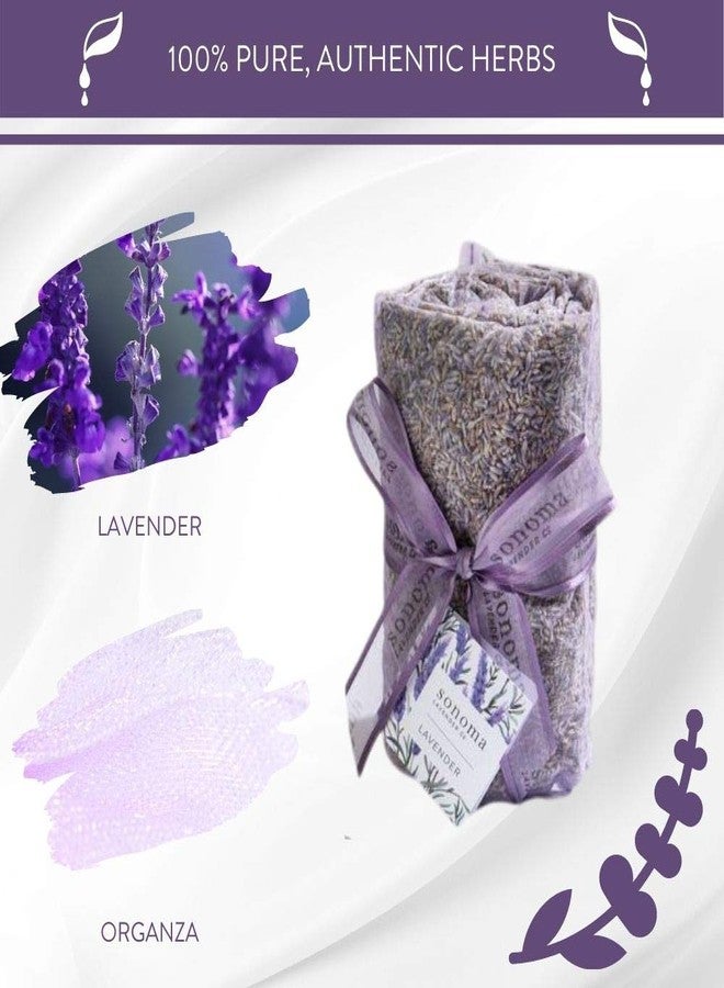 Sonoma Lavender Dried Lavender Sachets by The Yard for Drawers and Closets, Natural Air Freshener for Home, Car, Bag, Room, and Closet - Image 4