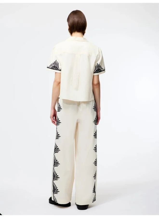 French Connection Sherry Viscose Printed Top