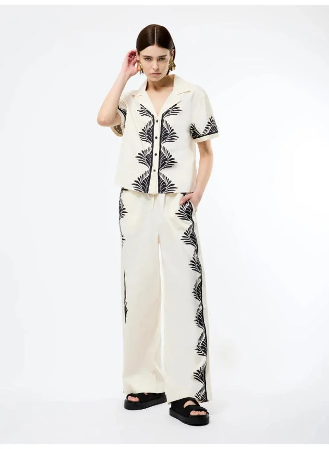 French Connection Sherry Viscose Printed Top