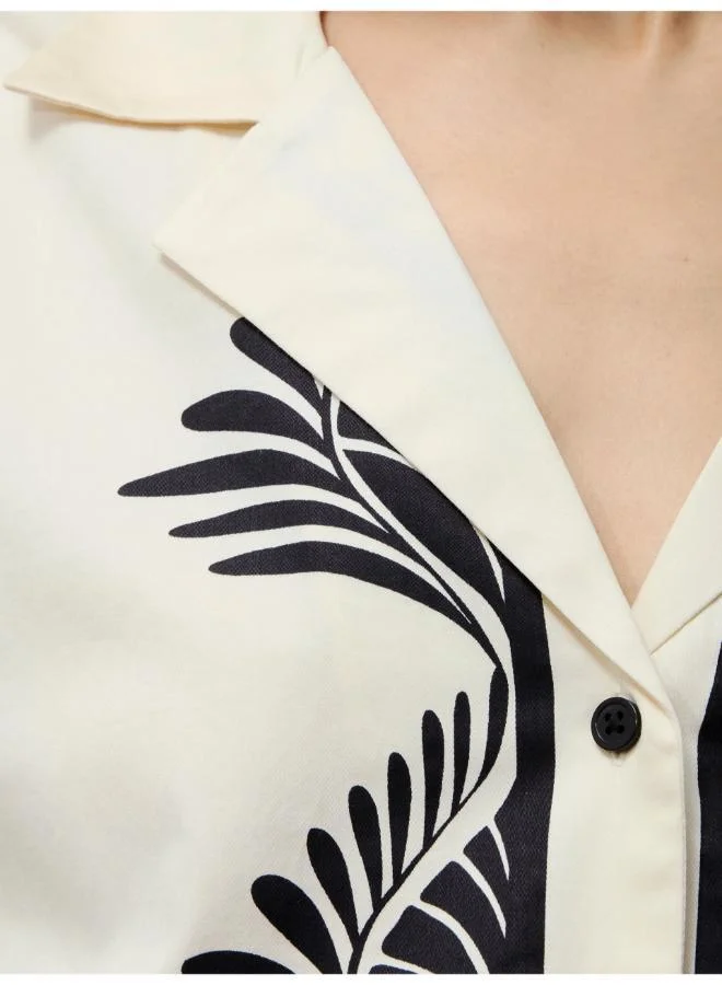 French Connection Sherry Viscose Printed Top