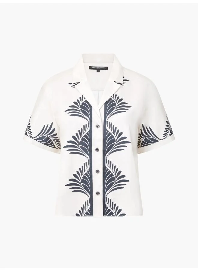 French Connection Sherry Viscose Printed Top