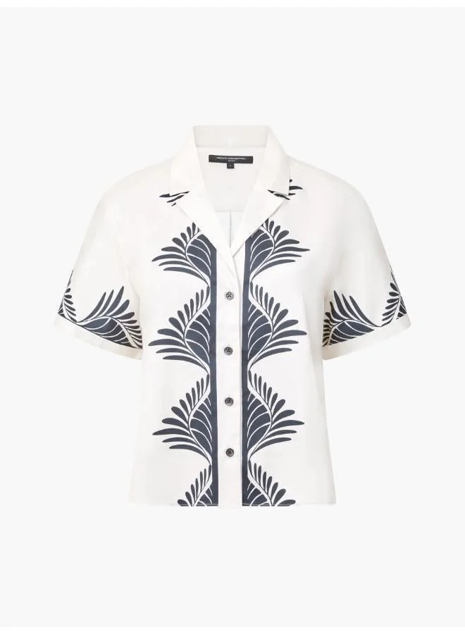 French Connection  Sherry Viscose Printed Top for Women | Best Price UAE