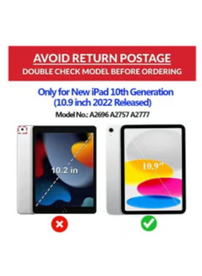 Raxoom Cute Butterfly Kids' Case for iPad 10th Generation - Child-Friendly Protective Cover - Image 5