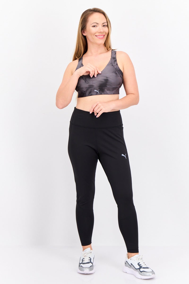PUMA Women Sportswear Fit Brand Logo Training Tights, Black - Image 4