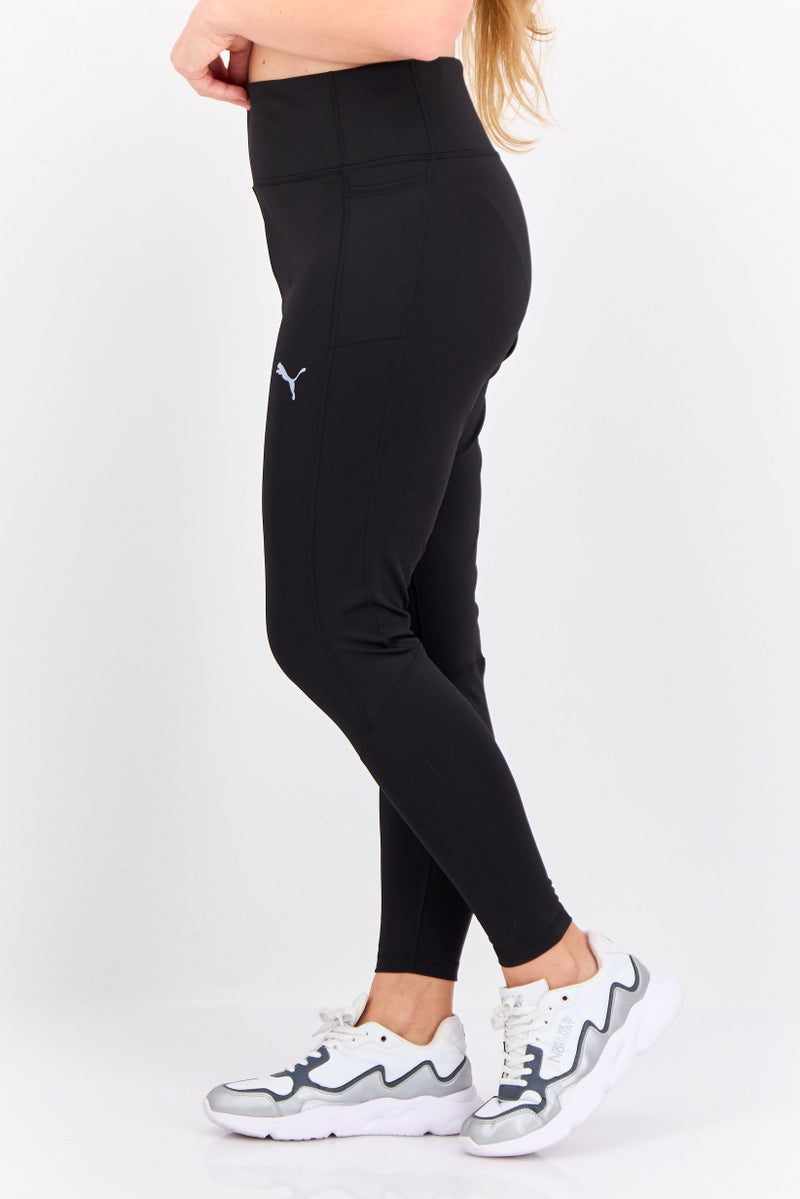PUMA Women Sportswear Fit Brand Logo Training Tights, Black - Image 2