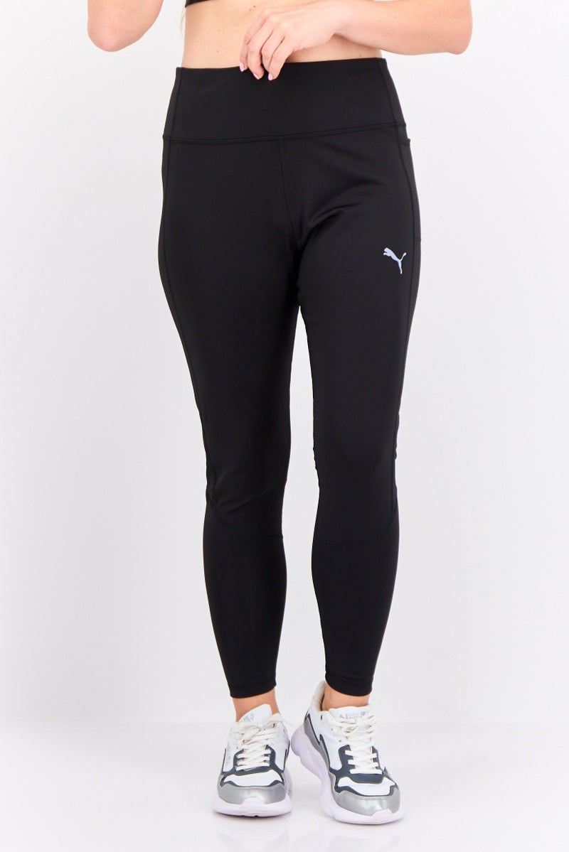 PUMA Women Sportswear Fit Brand Logo Training Tights, Black - Image 1