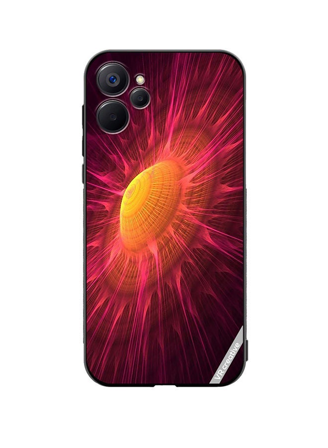 VR CREATIVE Protective Case Cover For Realme 9i 5G Abstract Design Multicolour - Image 1