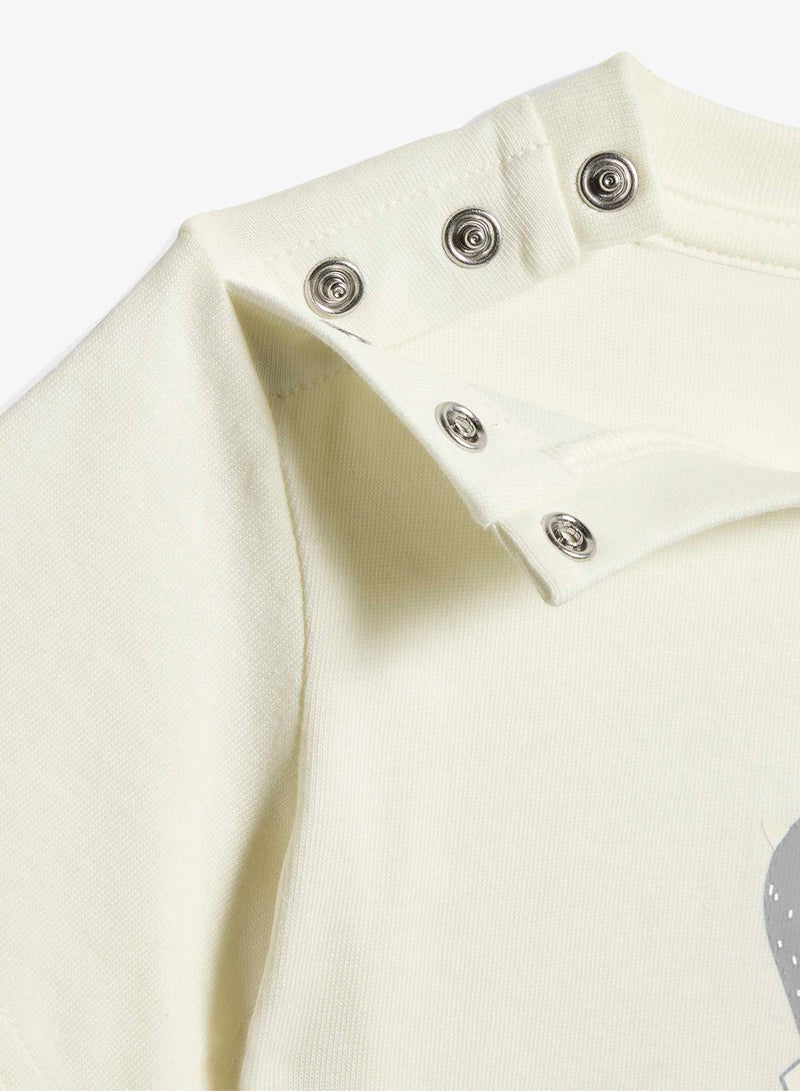 اديداس تيشيرت بطبعة جرافيك للأطفال - Image 3