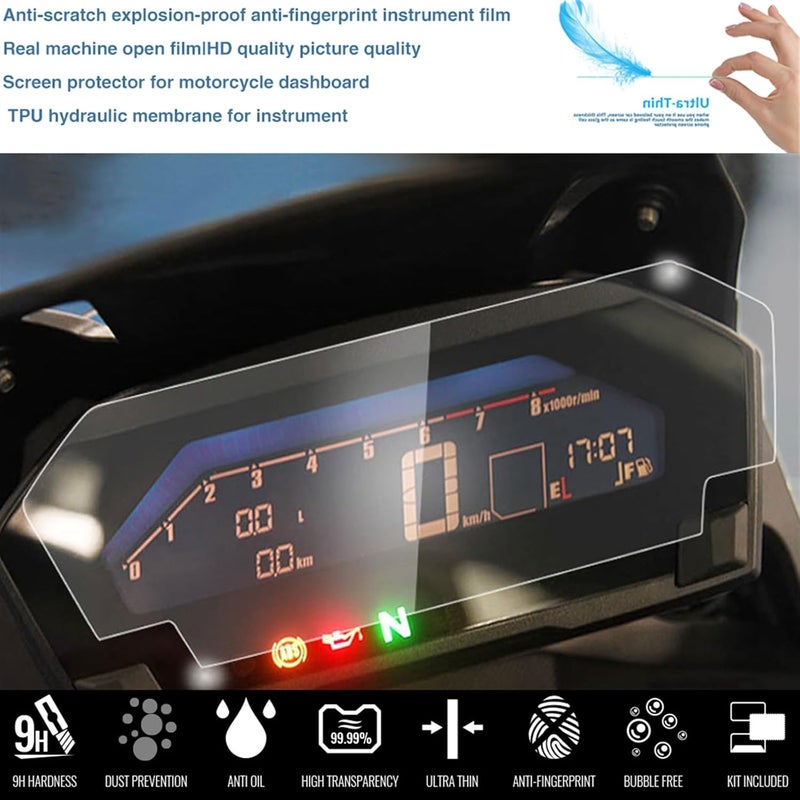 Yurefax Motorcycle Dashboard Screen Protector for NC750 Series - Image 2