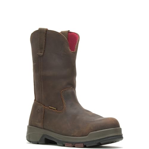Wolverine Men's Cabor Waterproof Wellington Work Boot,Dark Brown,10.5 XW US - Image 2