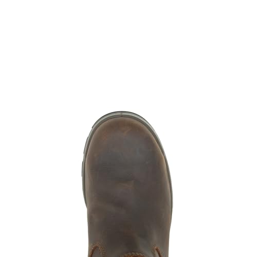 Wolverine Men's Cabor Waterproof Wellington Work Boot,Dark Brown,10.5 XW US - Image 5