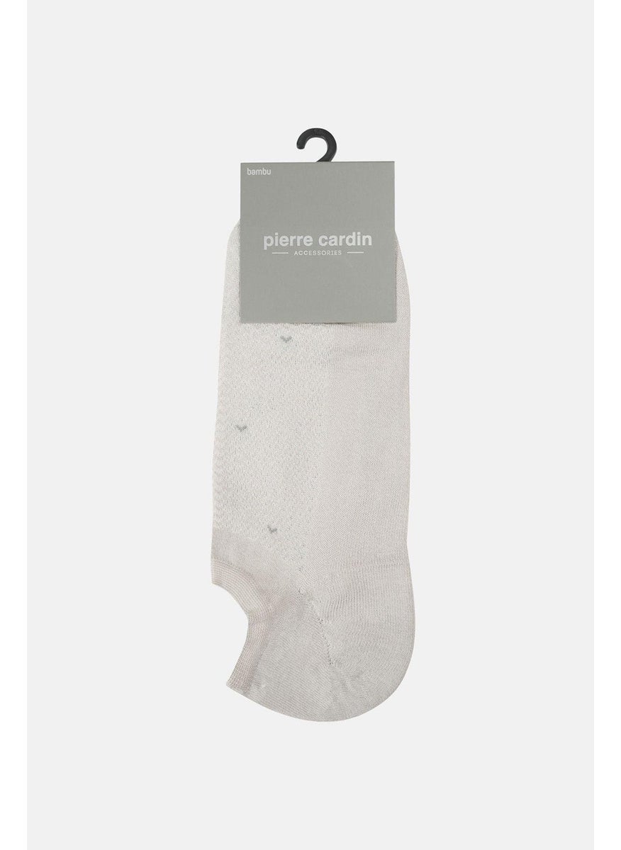 pierre cardin Bamboo 6-Pack Men's Sneakers Non-Slip Socks 3072-PC Gray  - Image 1
