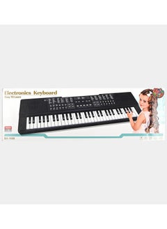 Kids Electronic Piano Keyboard – 61 Keys with Microphone, Volume & Tempo Control, Safe Educational Music Toy for Children  - Image 2