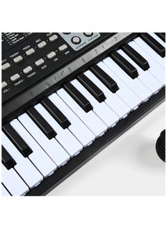 Kids Electronic Piano Keyboard – 61 Keys with Microphone, Volume & Tempo Control, Safe Educational Music Toy for Children  - Image 3