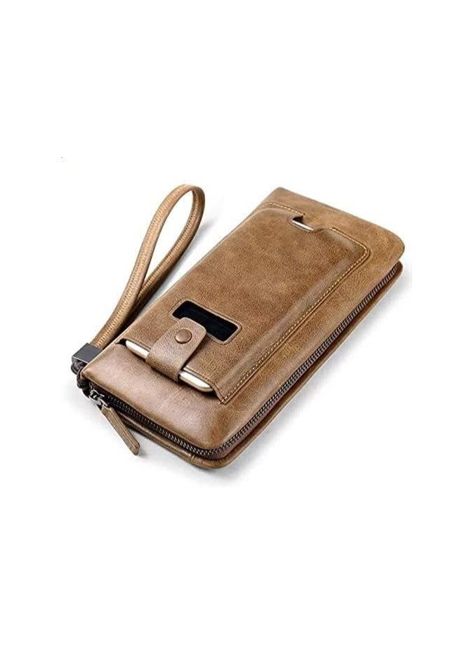 Kangaro Kangaroo wallet - with external mobile phone case - Havan color  - Image 5