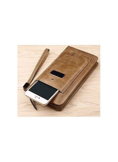Generic Kangaroo wallet - with external mobile phone case - Havan color  - Image 2