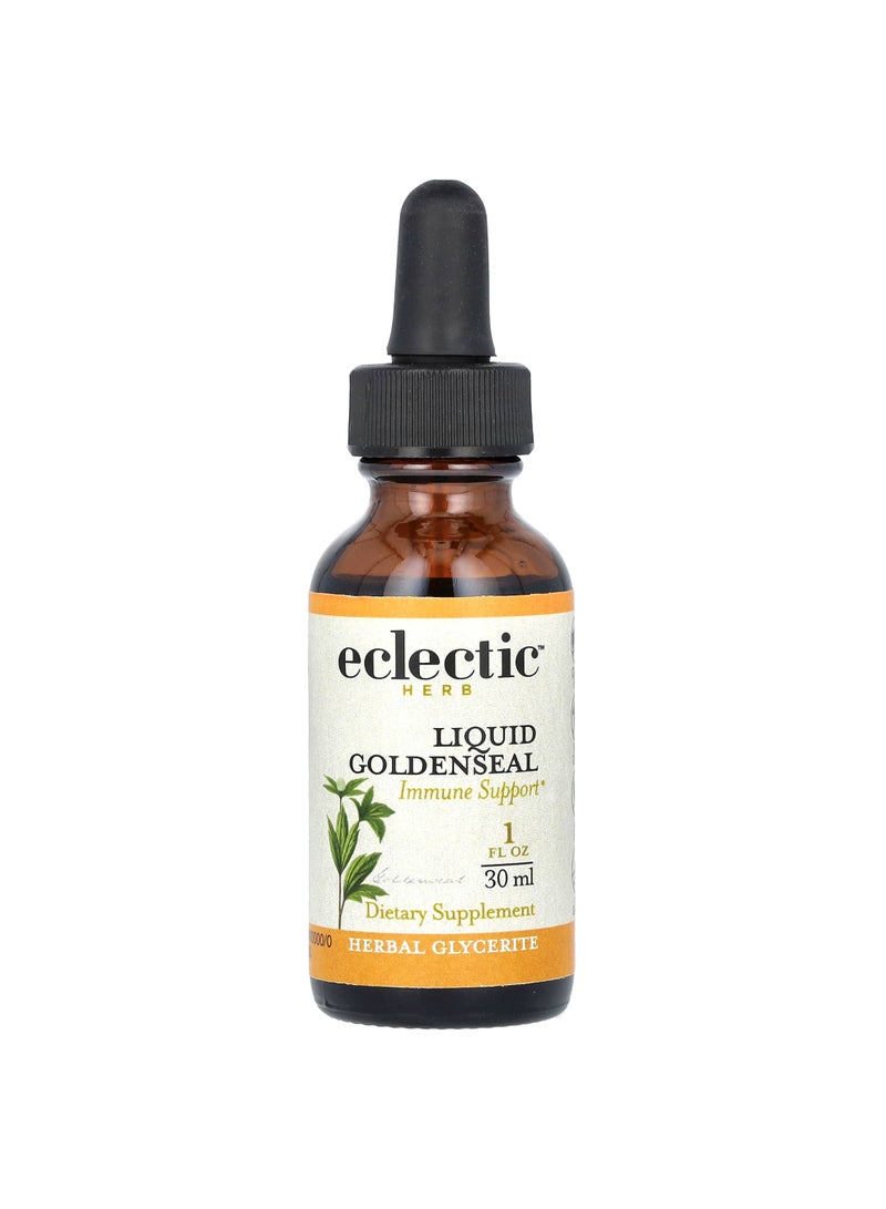 Eclectic Herb Liquid Goldenseal, 1,000 mg, 1 fl oz (30 ml)