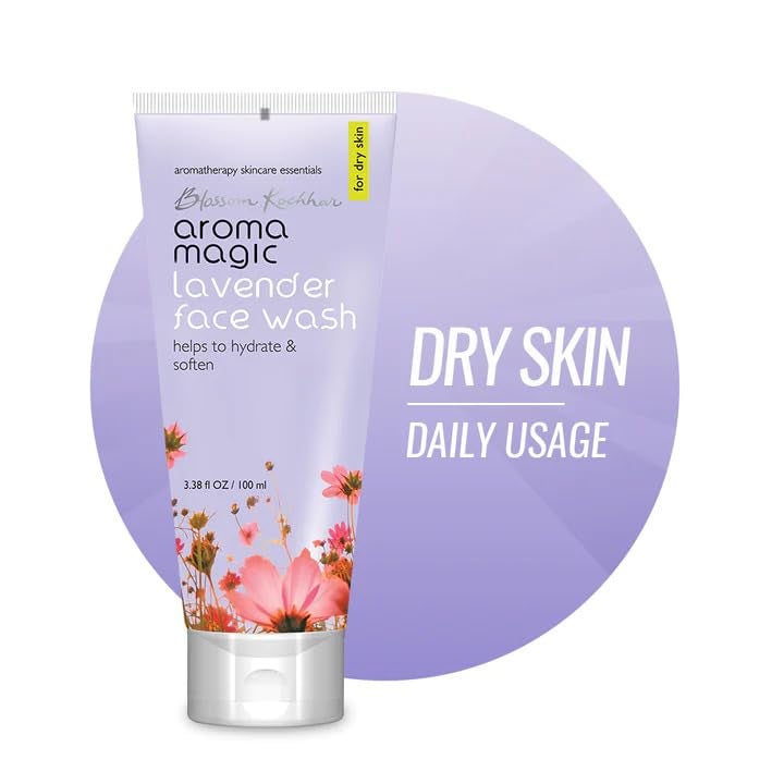 Aroma Magic Face Wash 100 Ml Lavender Juniper Berry Oil Free Moisturiser 200 Ml - Image 4