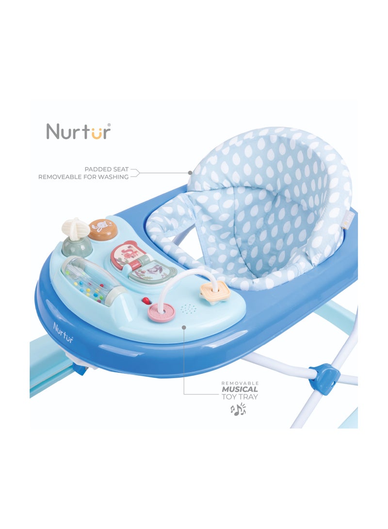 Nurtur 3 In 1 Baby Multi Walker-rocking Function- Music - 3 Height Adjustment, easy fold - Multi - Image 2