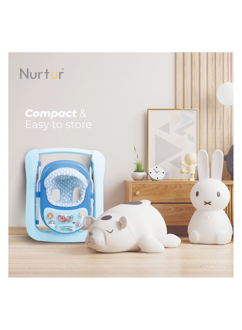 Nurtur 3 In 1 Baby Multi Walker-rocking Function- Music - 3 Height Adjustment, easy fold - Multi - Image 5