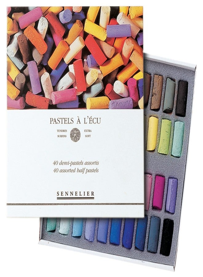 SENNELIER SENLR HALF SOFT PASTEL 40CLR - Image 1