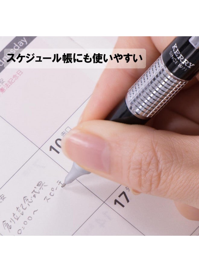 Pentel Mechanical Pencil, Kerry, 0.5mm, Black (P1035-AD) - Image 2