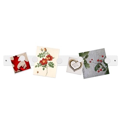Three By Three Seattle Three by Three Magnetic Strip Bulletin Board Long Wide – 24" x 3" Metal Organizer with Strong Magnets & Wall-Mounting Hardware for Home, Office, or Dorm (3 Pack) Matte White - Image 2