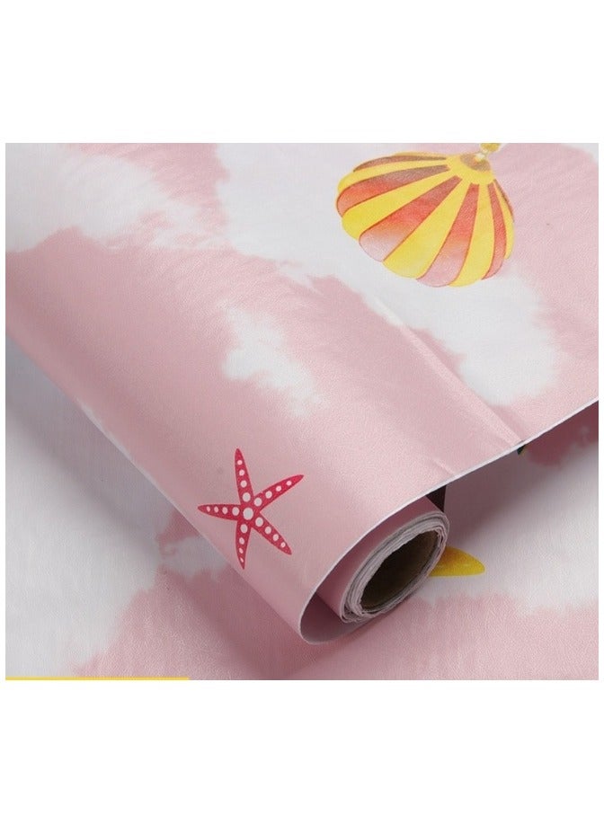 Anna 45cm x 10m Self-Adhesive Waterproof PVC Decorative Wall Sticker - Image 1