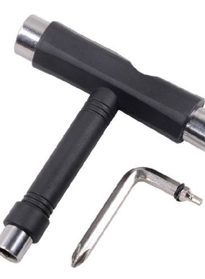 JDYYICZ Black Skateboard Tools T-Tool All-IN-ONE - Image 1