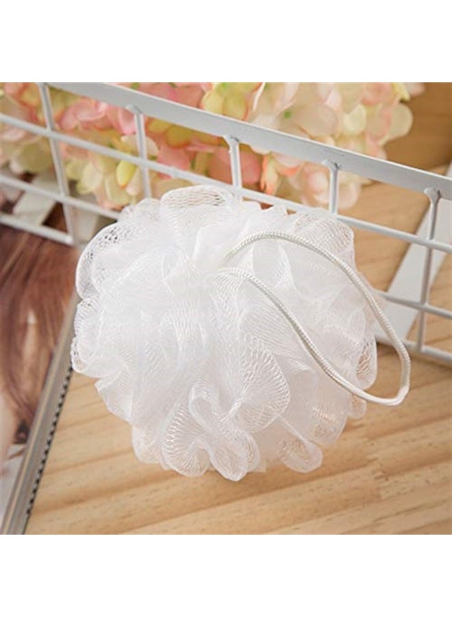 BIMIGET Mesh Loofah Sponges, 8-Pack Small Loofahs for Kids Colorful Sponges Mesh Pouf Resuable Shower Sponges Loofah Bath Ball Back (8 Count (Pack of 1)) - Image 3
