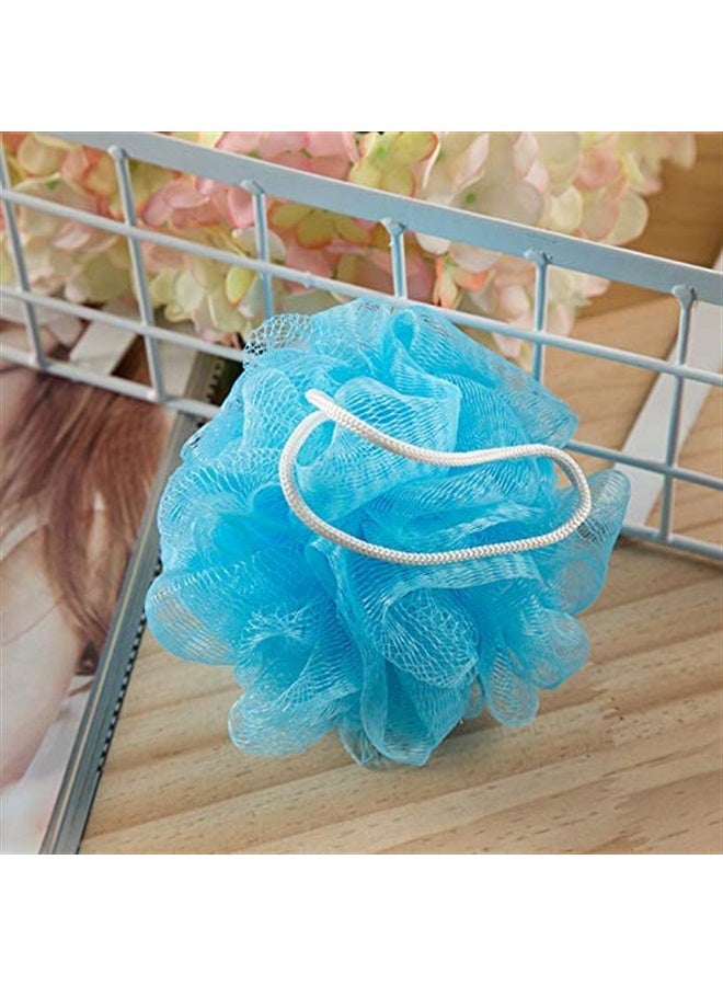 BIMIGET Mesh Loofah Sponges, 8-Pack Small Loofahs for Kids Colorful Sponges Mesh Pouf Resuable Shower Sponges Loofah Bath Ball Back (8 Count (Pack of 1)) - Image 5