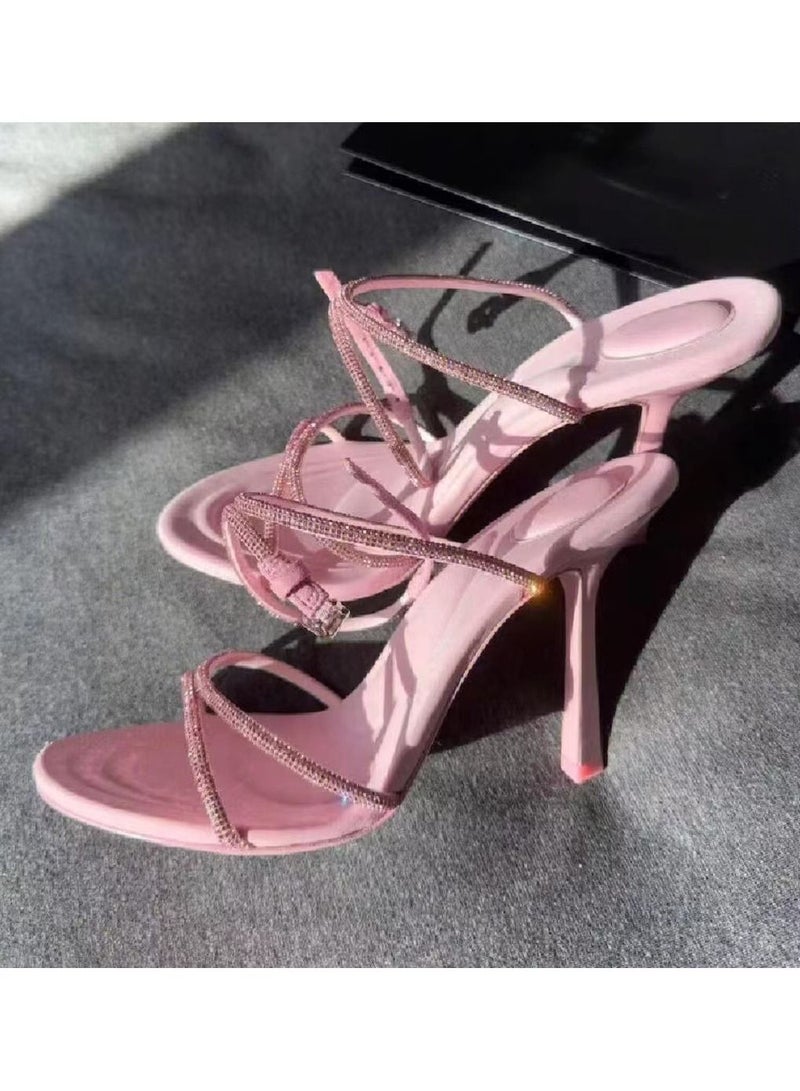 Nariele صنادل نسائية جديدة ذات الكعب العالي - Image 1