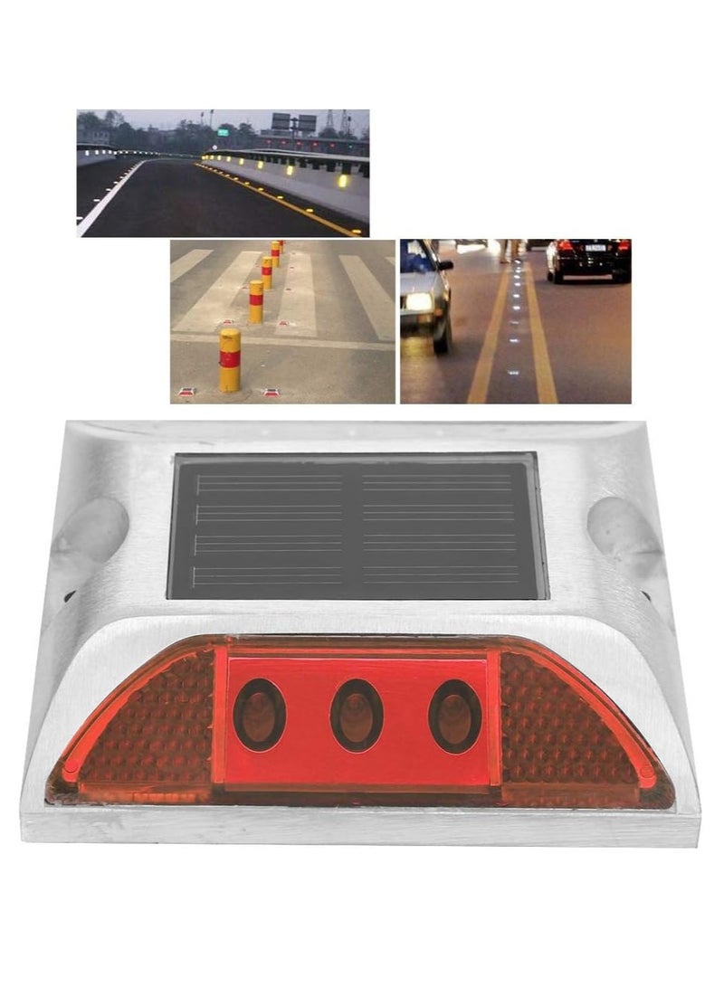Solar Driveway Dock Lights LED Road Reflector for Road,Deck,Dock,Driveway,Garden - pack of 2 - Image 3