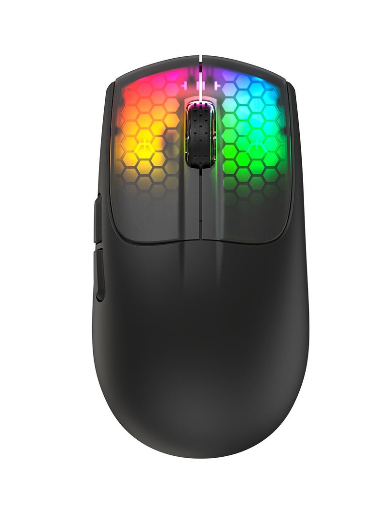 Attack Shark X5RGB 3-mode wireless gaming mouse, lightweight, suitable for esports, Bluetooth wireless and wired mouse - Image 3