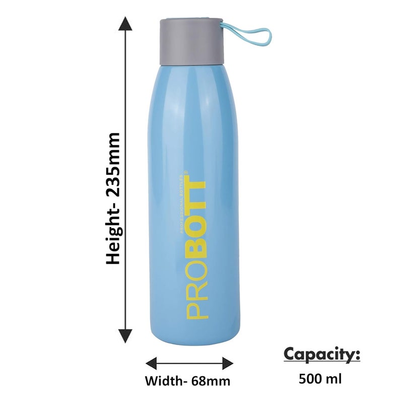 PROBOTT Thermosteel Vogue Vacuum Flask 500ml -Blue PB 500-38 - Image 5
