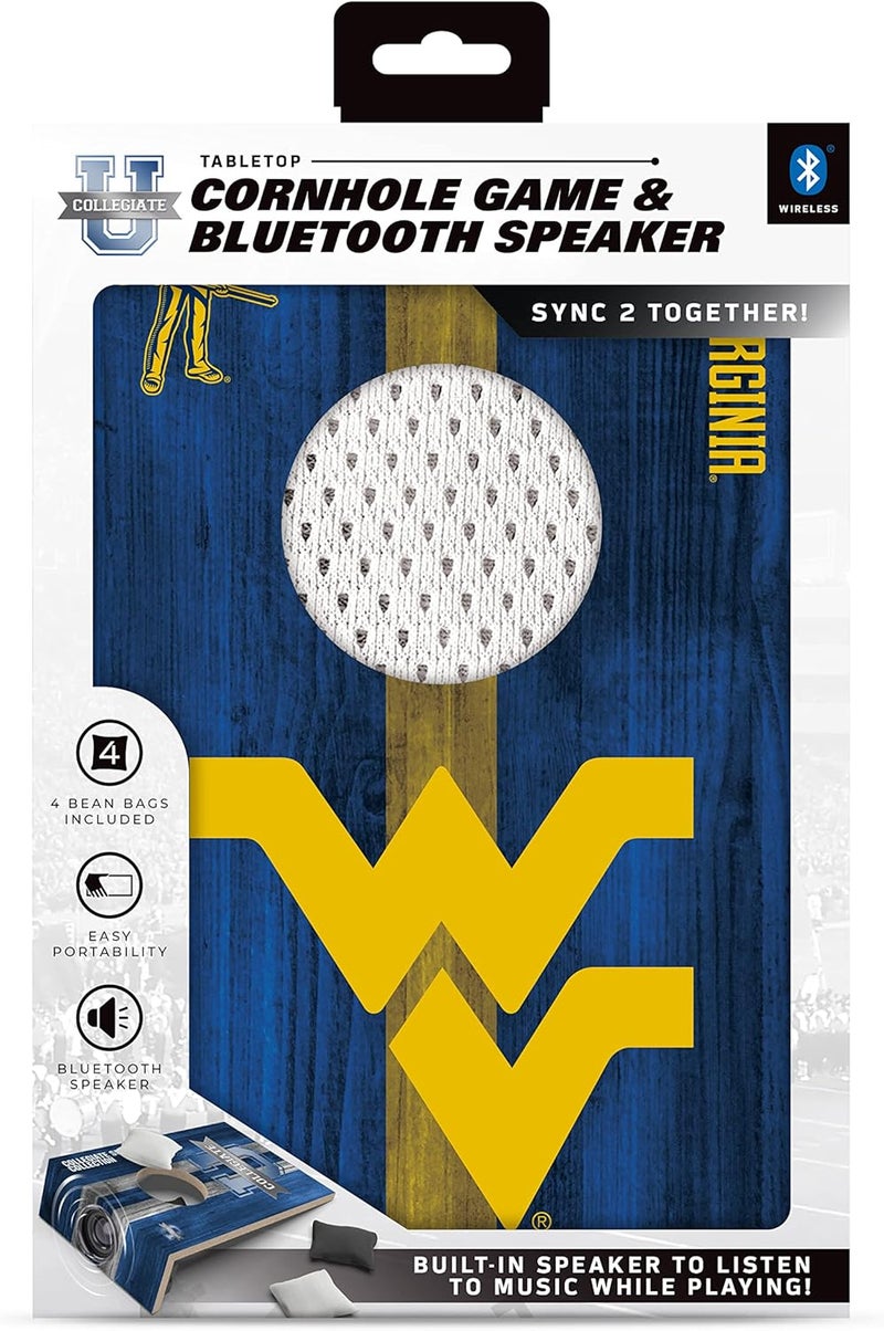 SOAR NCAA Tabletop Cornhole Game and Bluetooth Speaker - Image 3