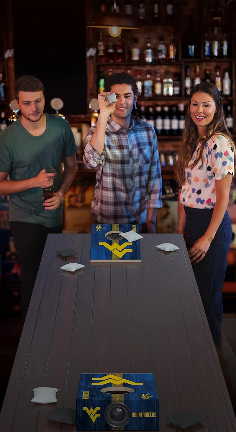 SOAR NCAA Tabletop Cornhole Game and Bluetooth Speaker - Image 2