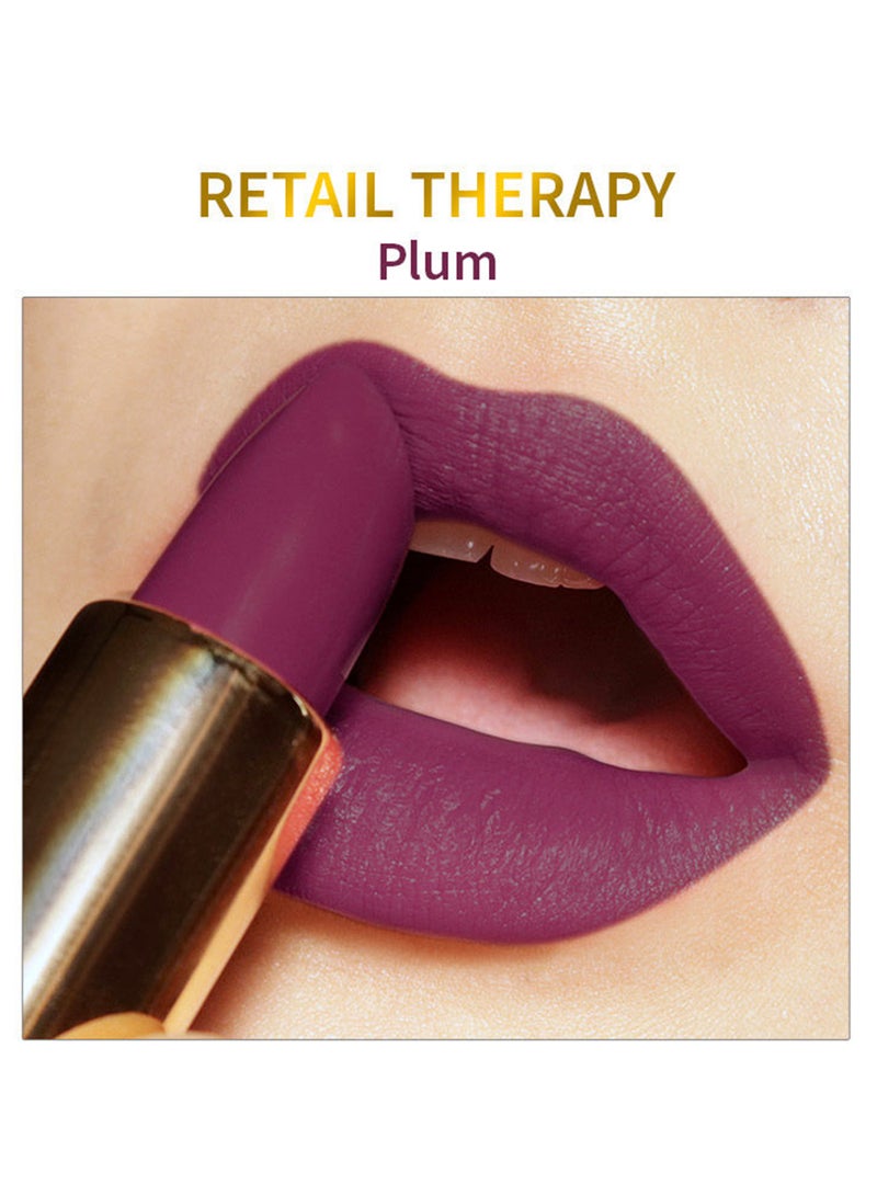 Nykaa Brown Matte Luxe Lipstick Pink Retail Therapy For Velvel Matte Finishhigh - Image 5