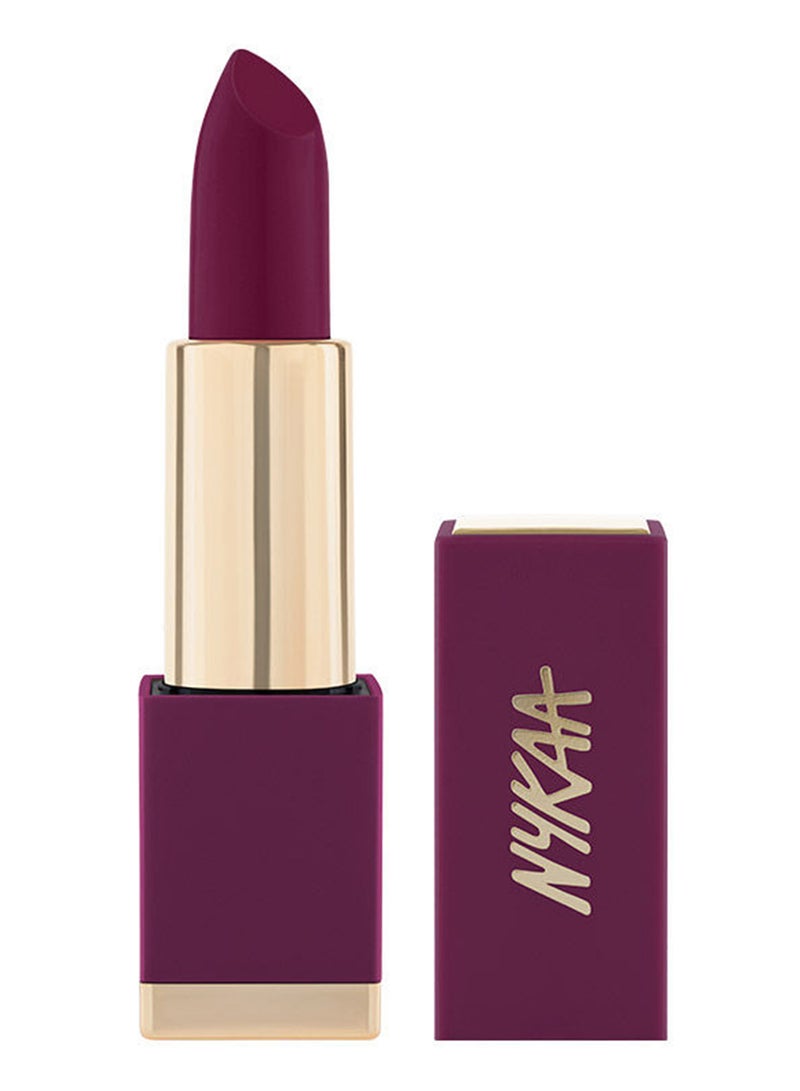 Nykaa Brown Matte Luxe Lipstick Pink Retail Therapy For Velvel Matte Finishhigh - Image 2