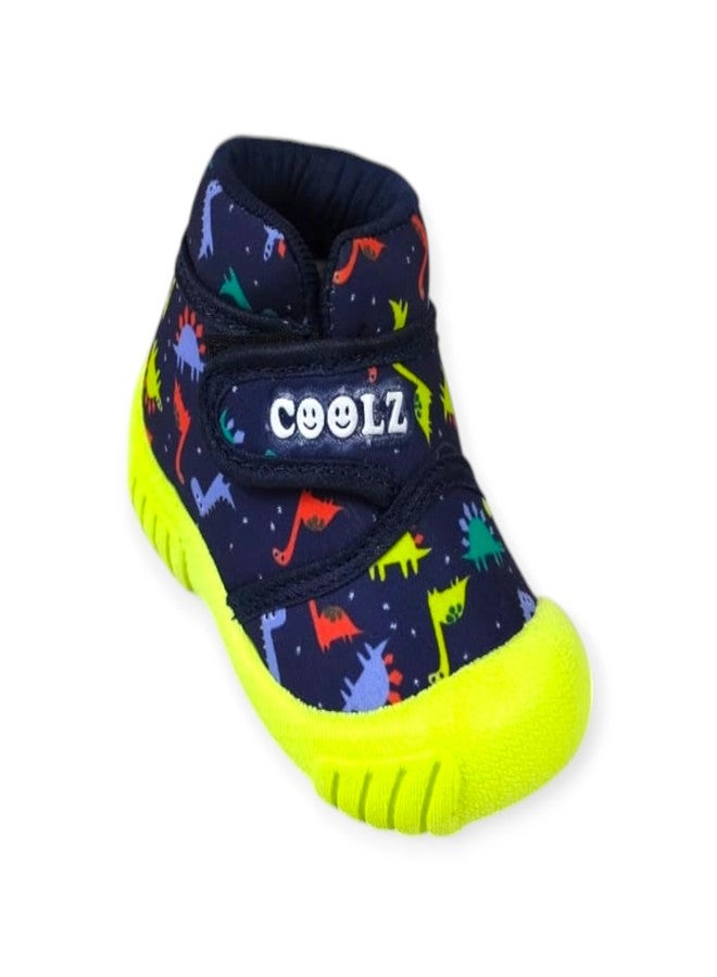 Coolz أحذية موسيقية صوتية من كولز كيدز تشو تشو بادي-5 للأطفال الرضع من الأولاد والبنات من 9 إلى 21 شهرًا (أزرق داكن، نظام مقاسات الأحذية البريطاني، للأطفال الصغار، الفئة العمرية، متوسط، 12 شهرًا، 15 شهرًا) - Image 1