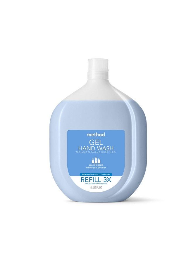Method Gel Hand Soap Refill Sea Minerals Biodegradable Formula 34 Fl Oz (Pack Of 1) - Image 2