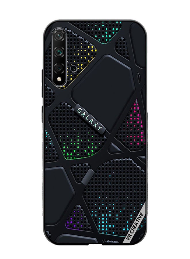 VR CREATIVE Protective Case Cover For Huawei Nova 5T Galaxy Design Multicolour - Image 1