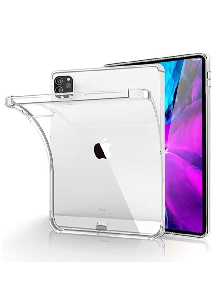 IAF Clear Shock Absorbing Flexible TPU Protective Cover Transparent Slim With Pencil For iPad Pro 12.9 inch Case 2021 (5th Gen) - Image 3