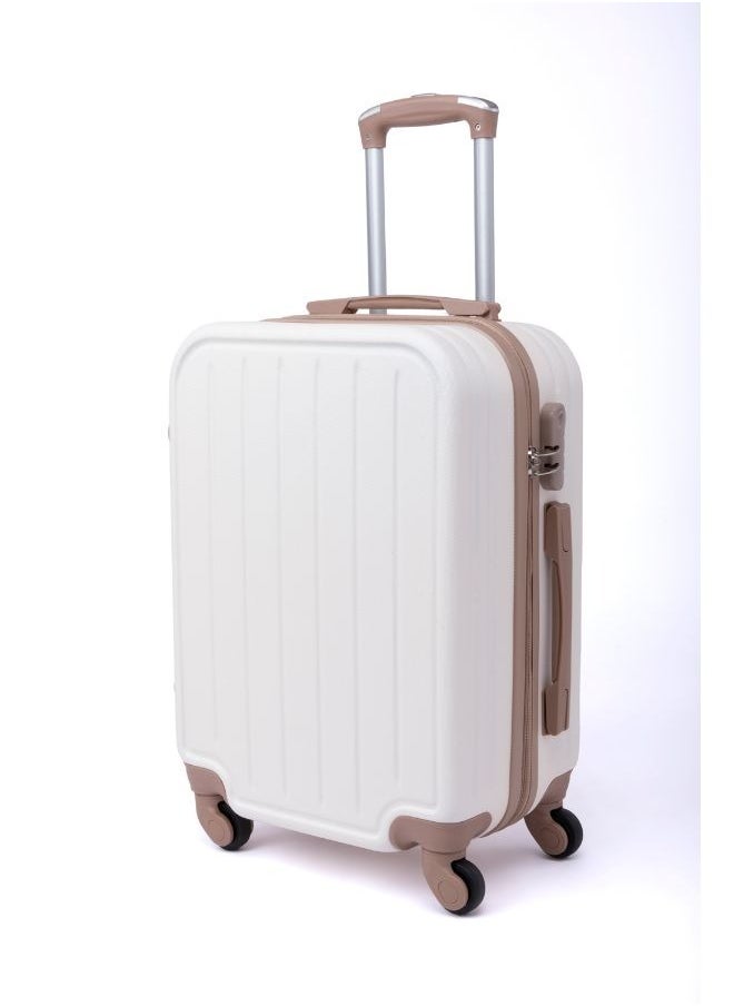 LIMRA Luggage Trolley Bags set of 5 Pcs Beige/Gold  - Image 2
