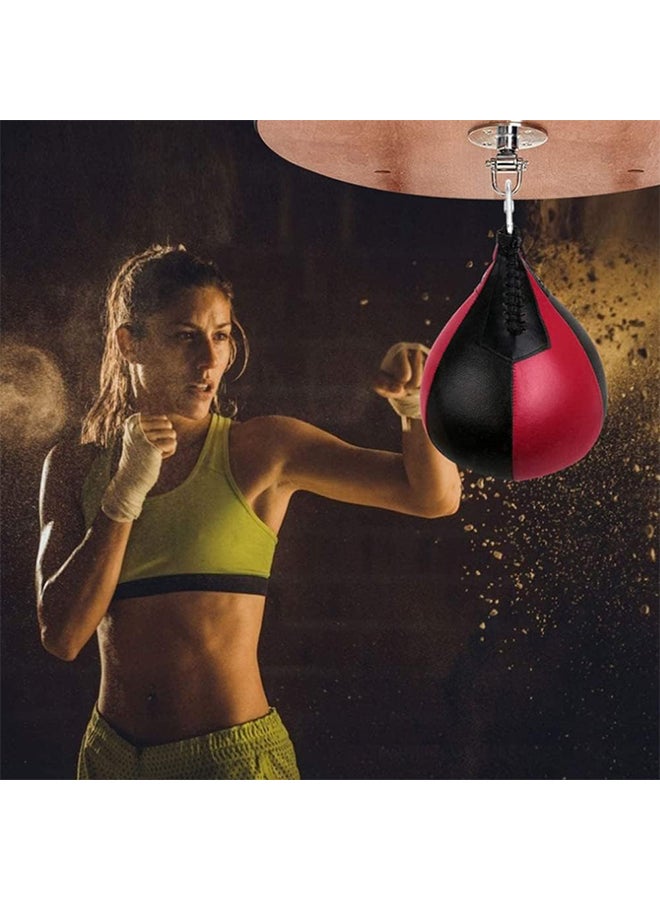 Max Strength Wall Mounted Speedball Punching Bag for MMA Training & Fitness - Image 2