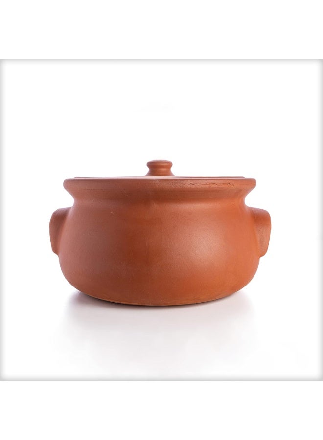 luksYol LuksYol Handmade Natural Clay Bowls for Cooking & Serving – Turkish Oven Safe Earthenware – Unglazed & Eco-Friendly – Perfect for Side Dishes, Sauces, Nuts, Appetizers – Available in Sizes D18×L10, D21×L12, D25×L14.5, D25×L8.5, D27.5×L9.5 – Ideal for Healthy, Tasty Meals – Microwave & Dishwasher Safe – Durable, Chip-Resistant, BPA-Free – Artisan Crafted in Turkey – Bring Rustic Charm & Flavor to Your Kitchen – Gift-Ready for Weddings, Housewarmings, Food Enthusiasts & Eco-Conscious Cooks – LuksYol Premium Heritage Cookware  - Image 1