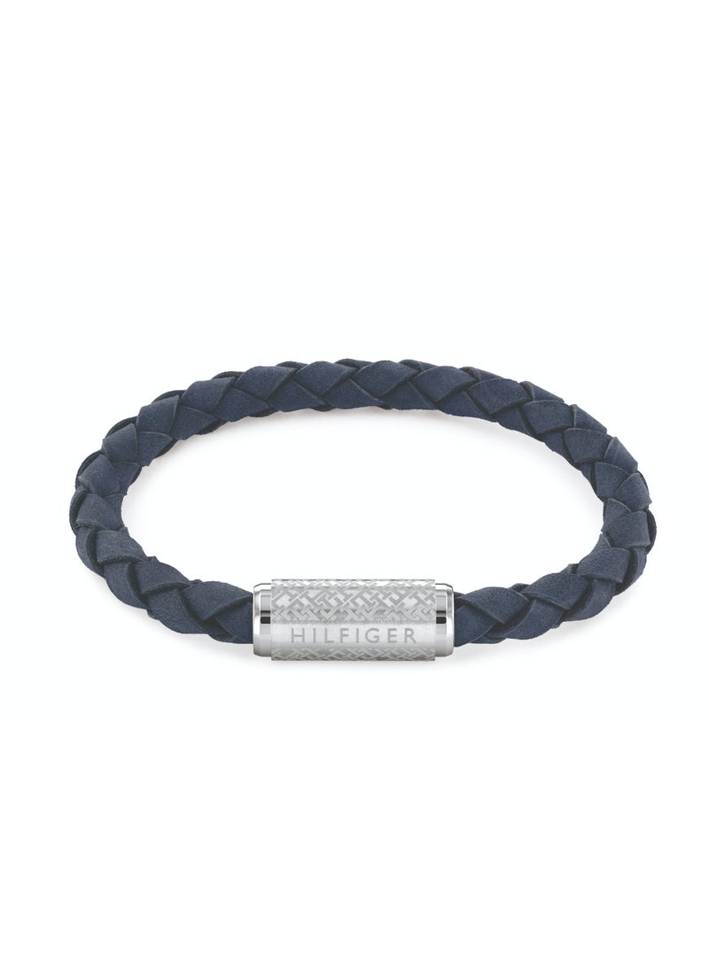 TOMMY HILFIGER TH JEWELRY TH BRAID MENS LEATHER BRACELET - 2790480  - Image 1
