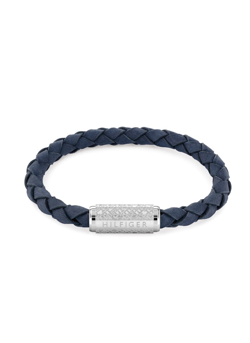TOMMY HILFIGER TH JEWELRY TH BRAID MENS LEATHER BRACELET - 2790480  - Image 3